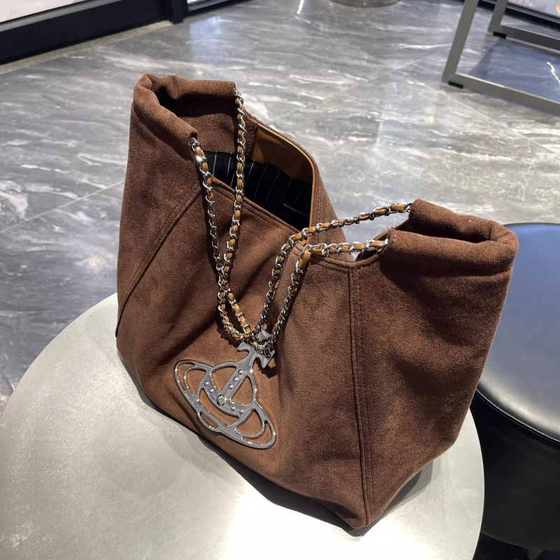 Ženska tote torba od nubuka, velikog kapaciteta, hobo stil, jedna naramenica