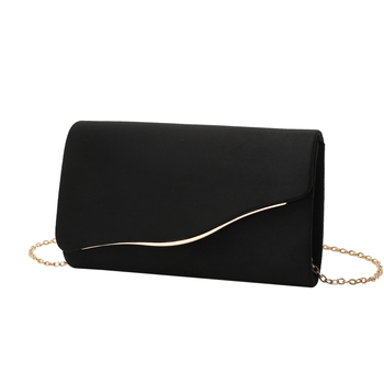 Ženska večernja torbica s lančanim kaišem – elegantan clutch za banket