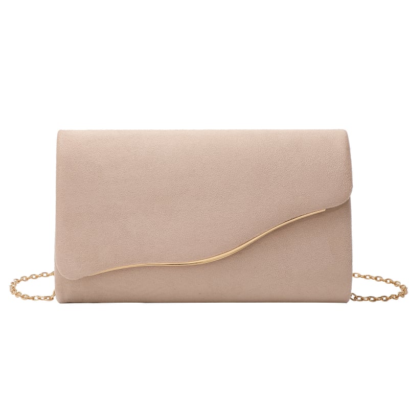 Ženska večernja torbica s lančanim kaišem – elegantan clutch za banket