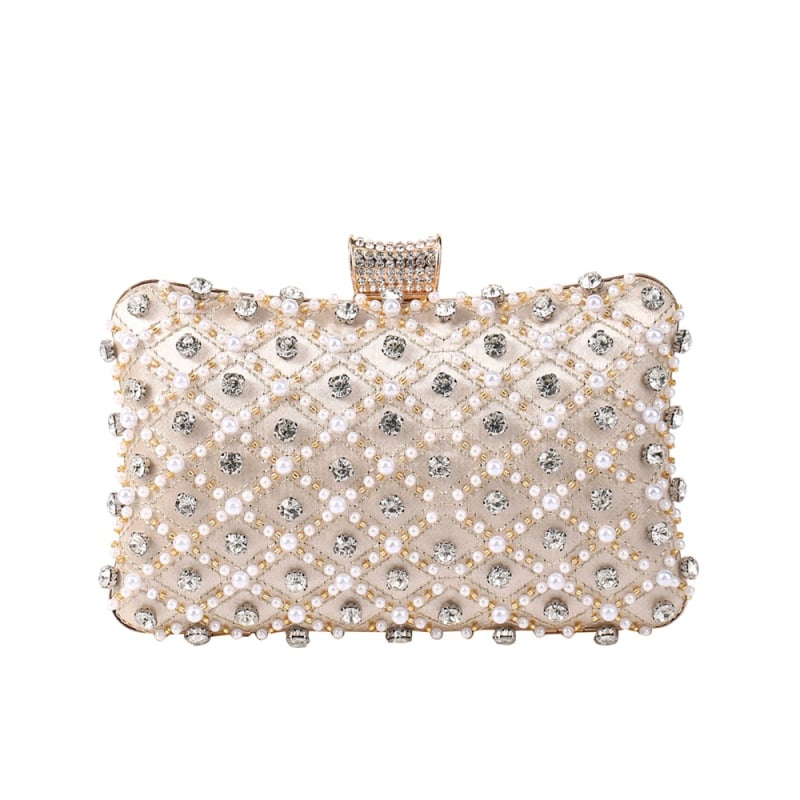 Glamurozna dekorativna ženska clutch torbica, večernja torba za formalne događaje, europska i američka moda 6888-B
