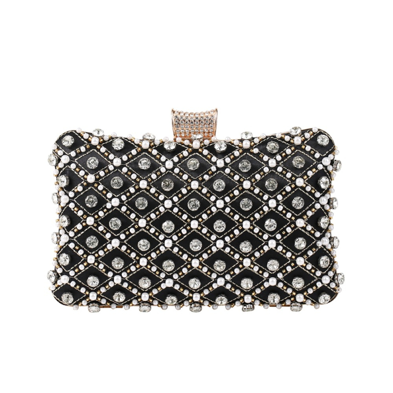 Glamurozna dekorativna ženska clutch torbica, večernja torba za formalne događaje, europska i američka moda 6888-B