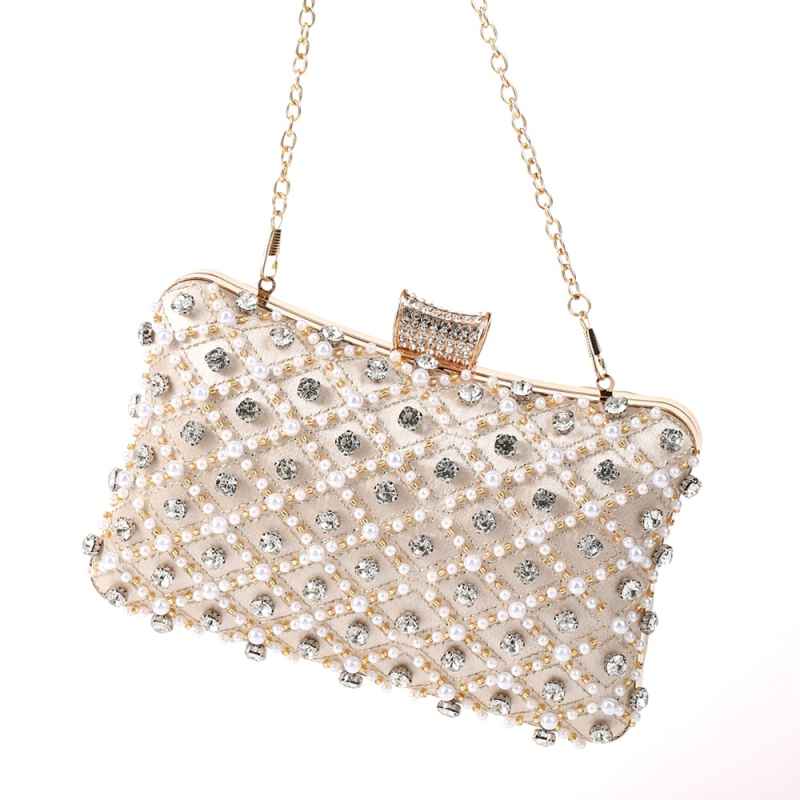Glamurozna dekorativna ženska clutch torbica, večernja torba za formalne događaje, europska i američka moda 6888-B