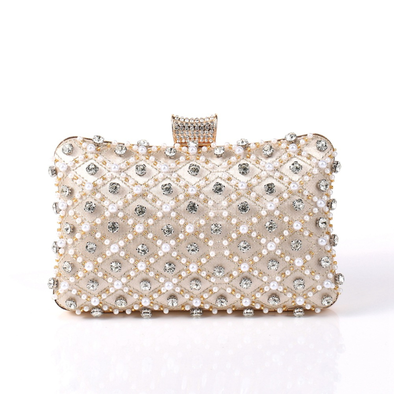 Glamurozna dekorativna ženska clutch torbica, večernja torba za formalne događaje, europska i američka moda 6888-B