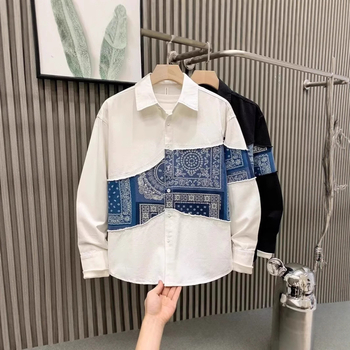 Férfi patchwork mintásing tavasz–őszre, modern stílusú, kiváló minőségű