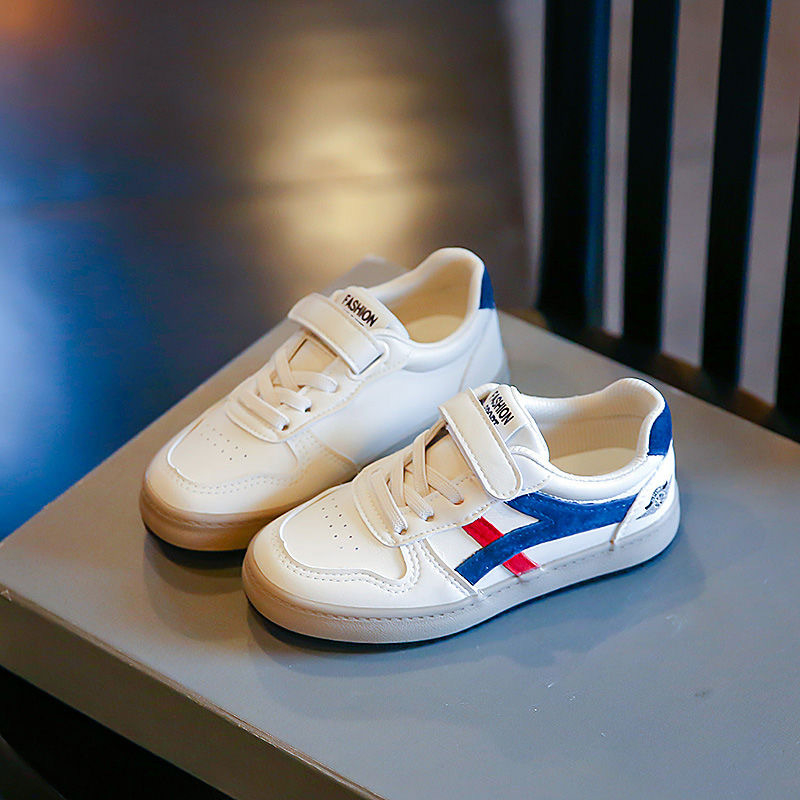 Dječje bijele casual tenisice, korejskog stila, niski profil, unisex, proljeće i jesen