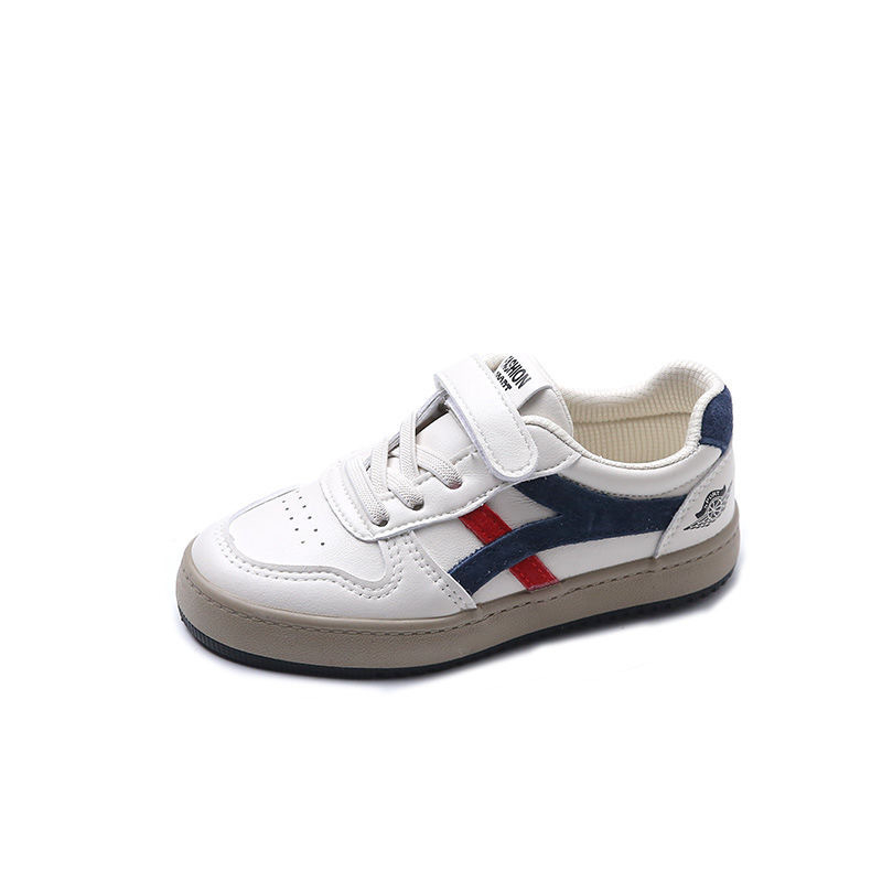 Dječje bijele casual tenisice, korejskog stila, niski profil, unisex, proljeće i jesen