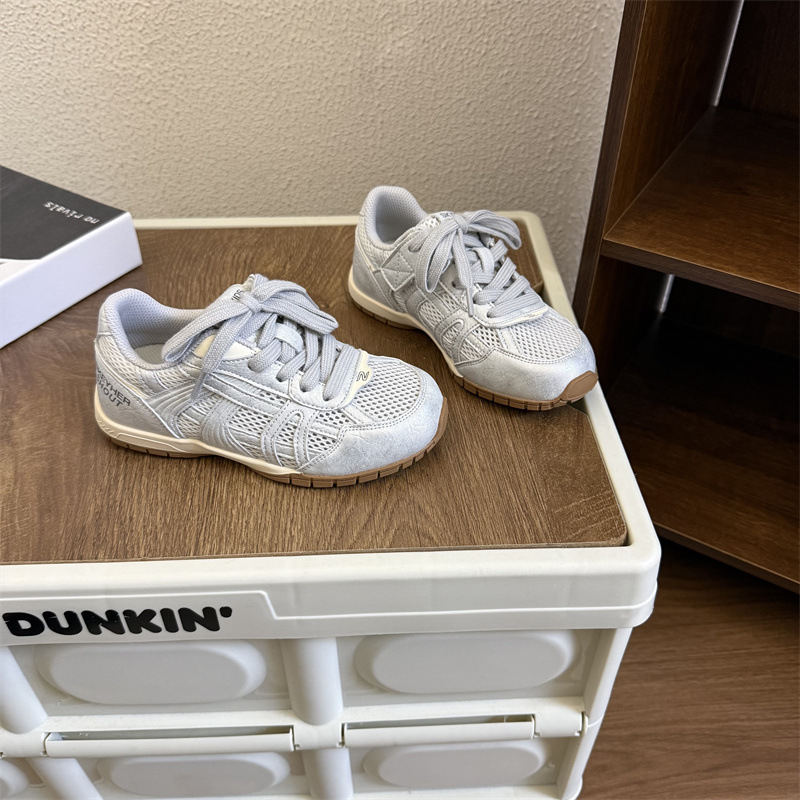 2026 proljeće-ljeto dječje tenisice s mrežastim gornjim dijelom, unisex, s Velcro zatvaračem, prozračne, protuklizne