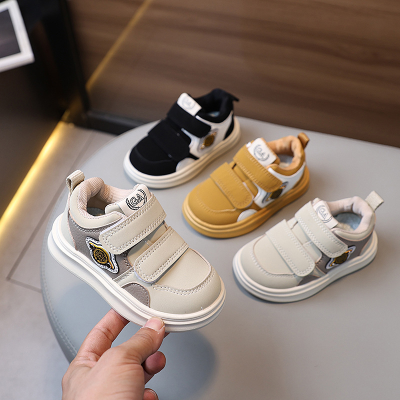 2026. godine dječje bijele tenisice, udobne sportske cipele s Velcro zatvaračem, unisex
