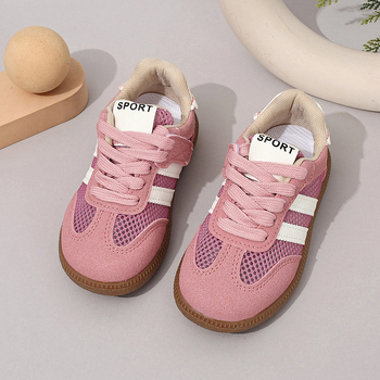 Dječje sportske tenisice 2026 proljeće–ljeto, prozračni mrežasti gornji dio, Velcro kopčanje, mekana potplata – Forrest Gump stil, unisex