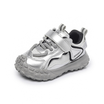 Djeca tenisice s Velcro trakom, protuklizne, proljeće–jesen, casual Dad Shoes stil, mekom potplatom
