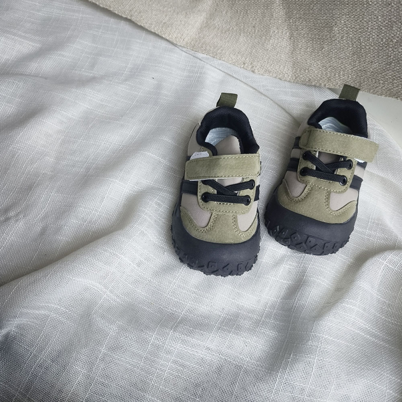Dječje sportske tenisice s Velcro kopčom, unisex, mikrovlaknasta koža, gumena potplat, protuklizne, tople i izdržljive, za zimu, proljeće i jesen, uzrast 7–16 godina