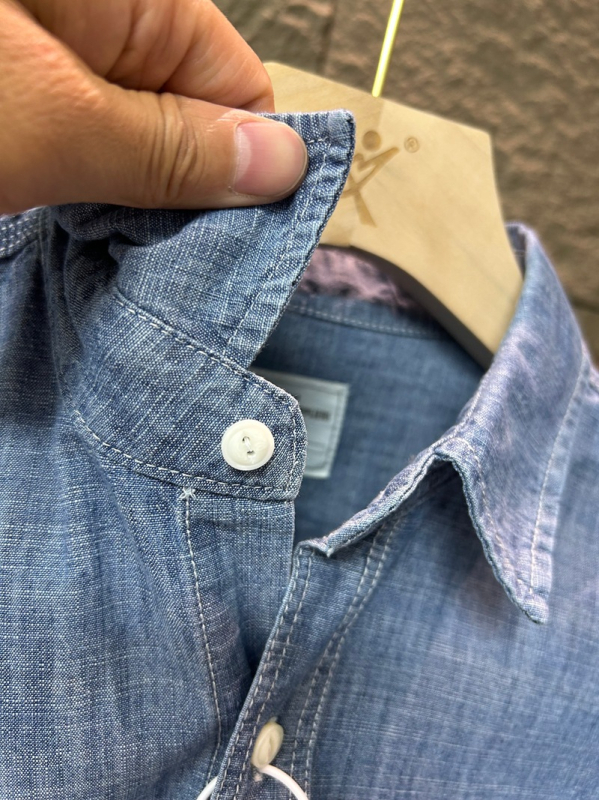 Muška denim košulja s dugim rukavima, korejskog stila, moderni ležerni komad Harajuku stila