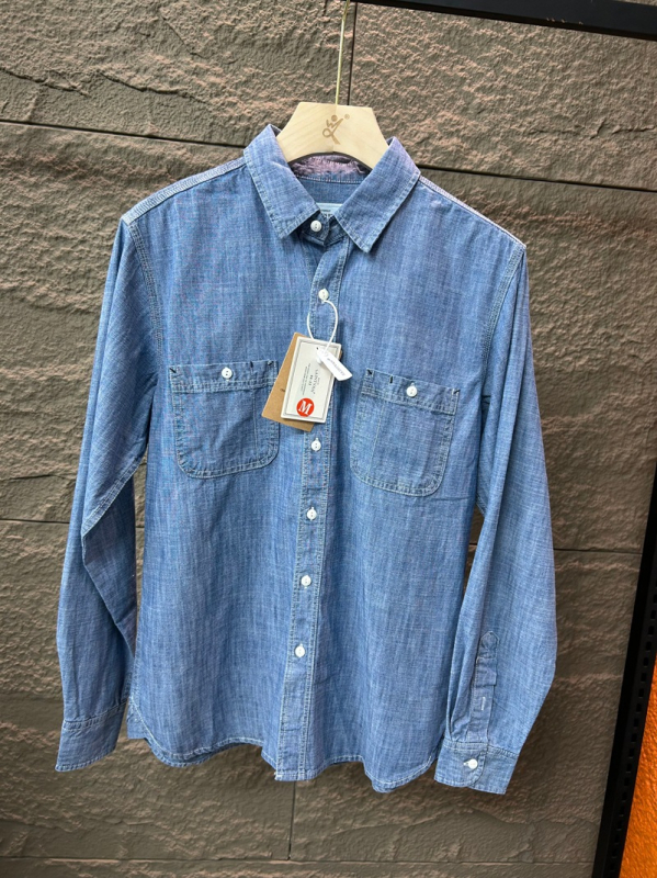 Muška denim košulja s dugim rukavima, korejskog stila, moderni ležerni komad Harajuku stila