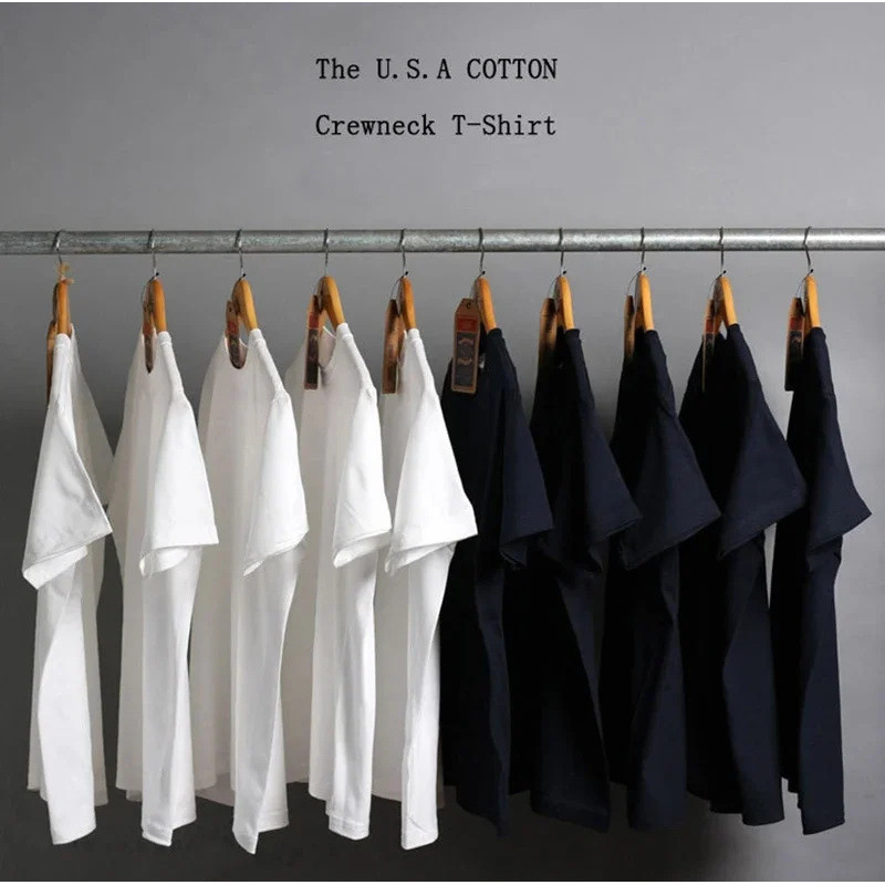 Ανδρικό κοντομάνικο T‑shirt από 100% βαμβάκι, ευρωπαϊκό μέγεθος, εκτύπωση καρτούν, καθημερινό ρετρό αμερικανικό στυλ