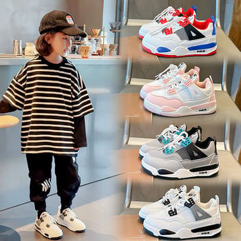 Dječje tenisice za trčanje, unisex, s Velcro kopčanjem, svakodnevne sportske cipele