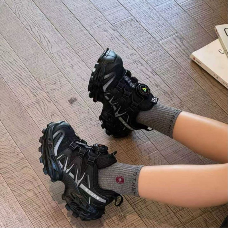 Dječje tenisice u trendu, unisex, lagane, s rotirajućom kopčom, protiv sklizavanja, s prugastim gornjim dijelom, EVA đon, sve sezone