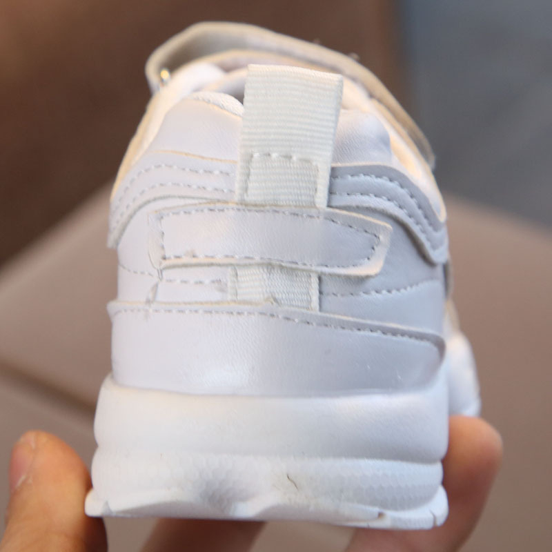 Dječje svjetleće tenisice - unisex, umjetna koža, gumeni potplat, vodootporne i lagane, za sve sezone