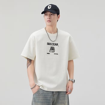 Muško ljetno T-shirt s kratkim rukavima, 2025 novi trend, slobodan kroj, 3D ispis, casual top