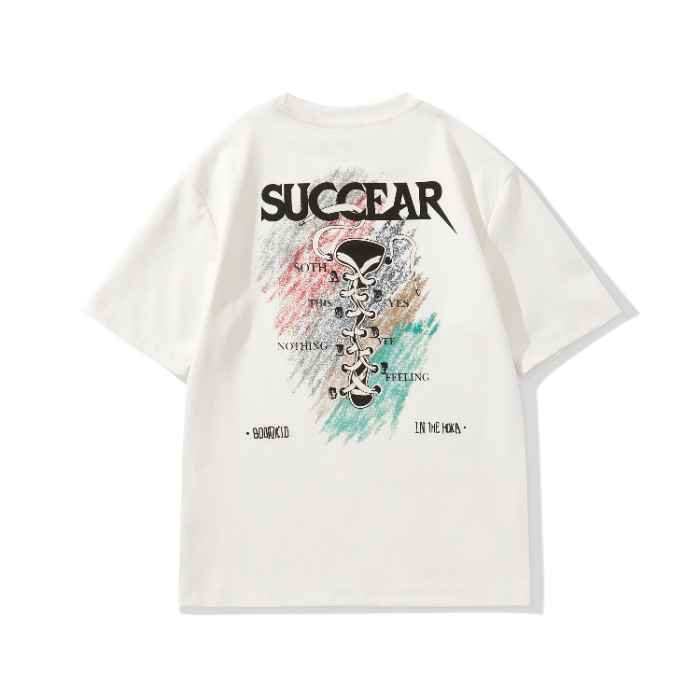 Muško ljetno T-shirt s kratkim rukavima, 2025 novi trend, slobodan kroj, 3D ispis, casual top