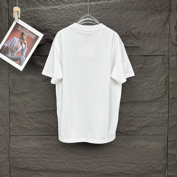 Muški T-shirt kratkih rukava od teškog materijala, s izvezenim motivom, ležernog kroja, okrugli izrez, američki streetwear