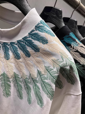 Ανδρικό καλοκαιρινό T‑shirt με εκτύπωση φτερού παγωνιού, υψηλής ποιότητας ραφή, κοντά μανίκια, στρογγυλός λαιμός, καθημερινό άνετο