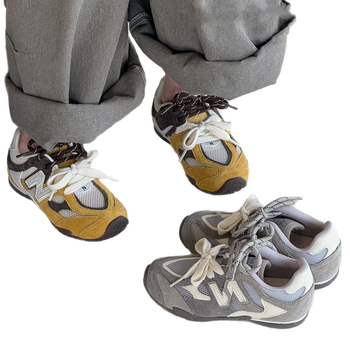 Dječje tenisice s color-block dizajnom i Velcro zatvaranjem, prozračan gornji dio, protuklizna gumena potplata, unisex