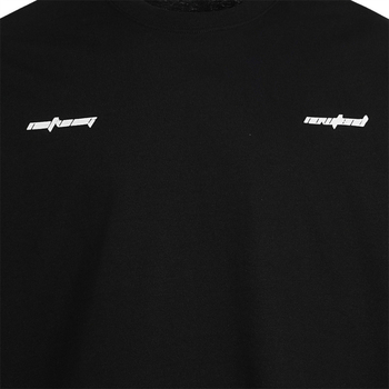 Ανδρικό βαμβακερό μακρυμάνικο T‑shirt με εκτύπωση γραμμάτων, χαλαρή εφαρμογή, στρογγυλός λαιμός, δρόμος στυλ