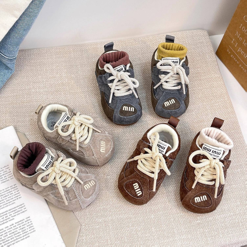 Dječje tenisice za hodanje u korejskom stilu, lagane i prozračne, s Velcro zatvorenjem, unisex, za djecu 4–12 godina, proljeće 2025