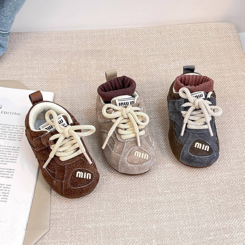 Dječje tenisice za hodanje u korejskom stilu, lagane i prozračne, s Velcro zatvorenjem, unisex, za djecu 4–12 godina, proljeće 2025