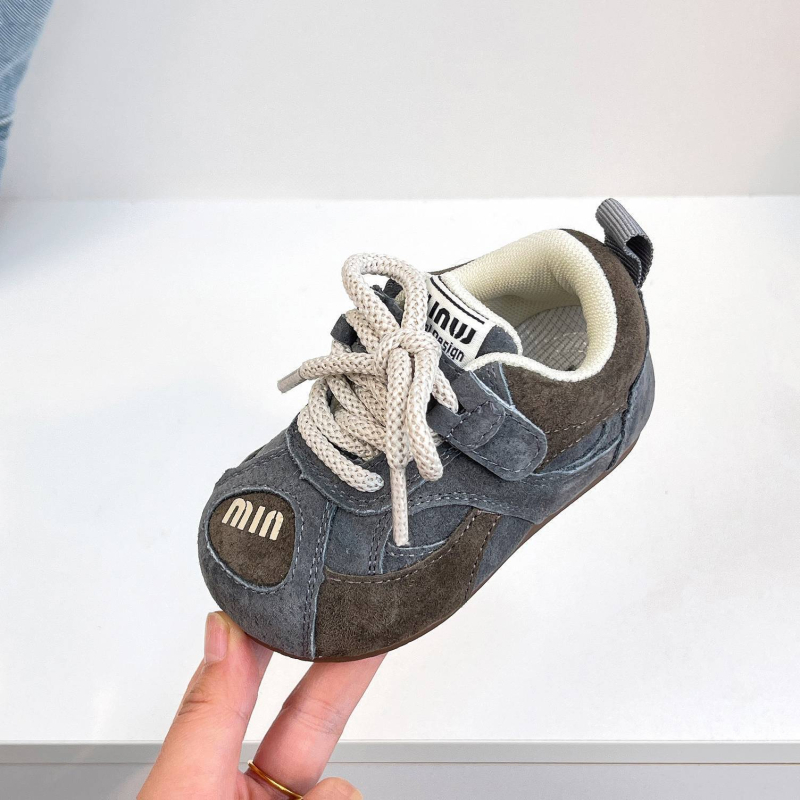 Dječje tenisice za hodanje u korejskom stilu, lagane i prozračne, s Velcro zatvorenjem, unisex, za djecu 4–12 godina, proljeće 2025
