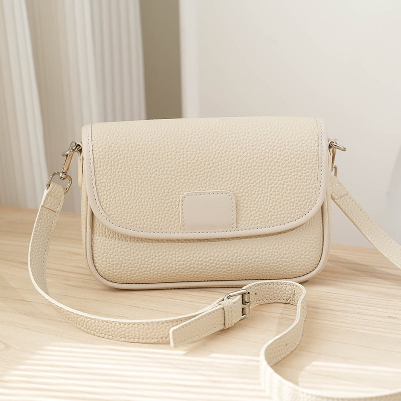 Modna ženska PU crossbody torba, jednobojna, mala kvadratna torba za ramena, proljeće 2025