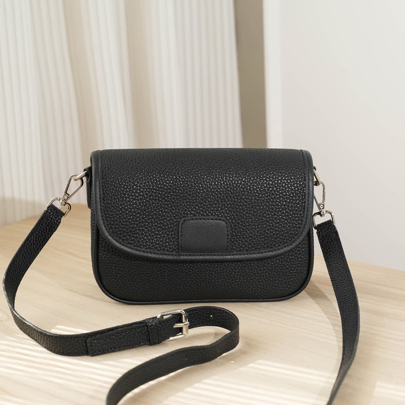 Modna ženska PU crossbody torba, jednobojna, mala kvadratna torba za ramena, proljeće 2025