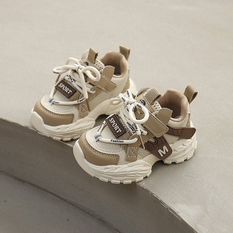 2026 Άνοιξη: Νέα Dad Sneakers με συνθετικό δέρμα για αγόρια και κορίτσια, ελαφριά, αντιολισθητικά, ευέλικτα αθλητικά παπούτσια για παιδιά, καθημερινά παιδικά παπούτσια