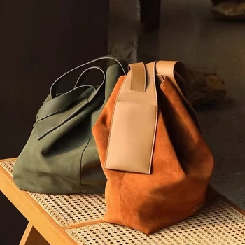 Bucket torba od velura za svakodnevnu upotrebu, s velikim kapacitetom, na ramenu ili crossbody, za žene