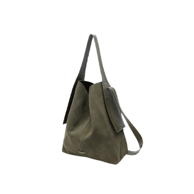 Bucket torba od velura za svakodnevnu upotrebu, s velikim kapacitetom, na ramenu ili crossbody, za žene