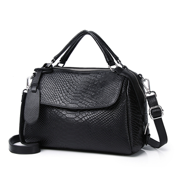 Torba za žene od prave kože, novi model, za nošenje u ruci ili preko ramena, utisnut uzorak zmije na vršnom sloju kože, crossbody torba za svakodnevnu ležernu upotrebu, mekana koža