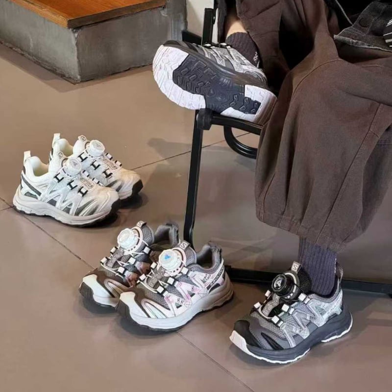Dječje tenisice s rotirajućom kopčom, proljetni model 2026., unisex tenisice za trčanje za djecu