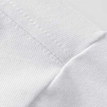 Μακρυμάνικο T‑shirt με εκτύπωση γραμμάτων, 320 g καθαρό βαμβάκι, βαριά κατασκευή, χαλαρή γραμμή, στρογγυλός λαιμός, ανδρικό streetwear άνοιξη-φθινοπωρο