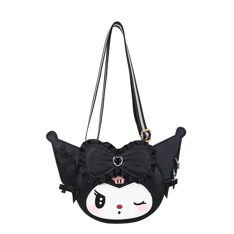 2024 nova ženska torbica za rame, sladak crtani print, trendy crossbody torba, casual i svestrana