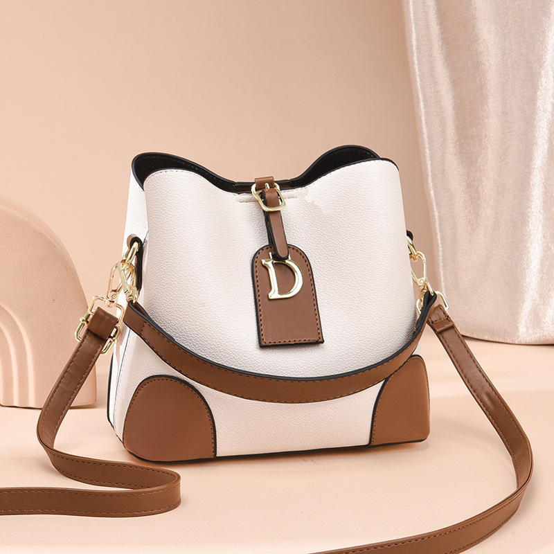 Ženska crossbody torba od PU, bucket stil, mala veličina, proljeće-ljeto, streetwear