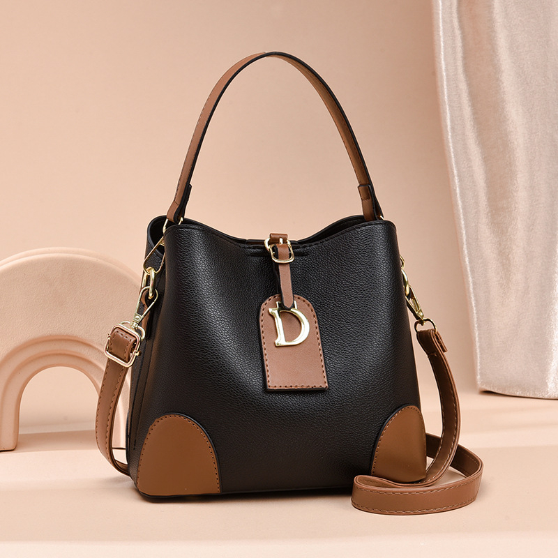 Ženska crossbody torba od PU, bucket stil, mala veličina, proljeće-ljeto, streetwear