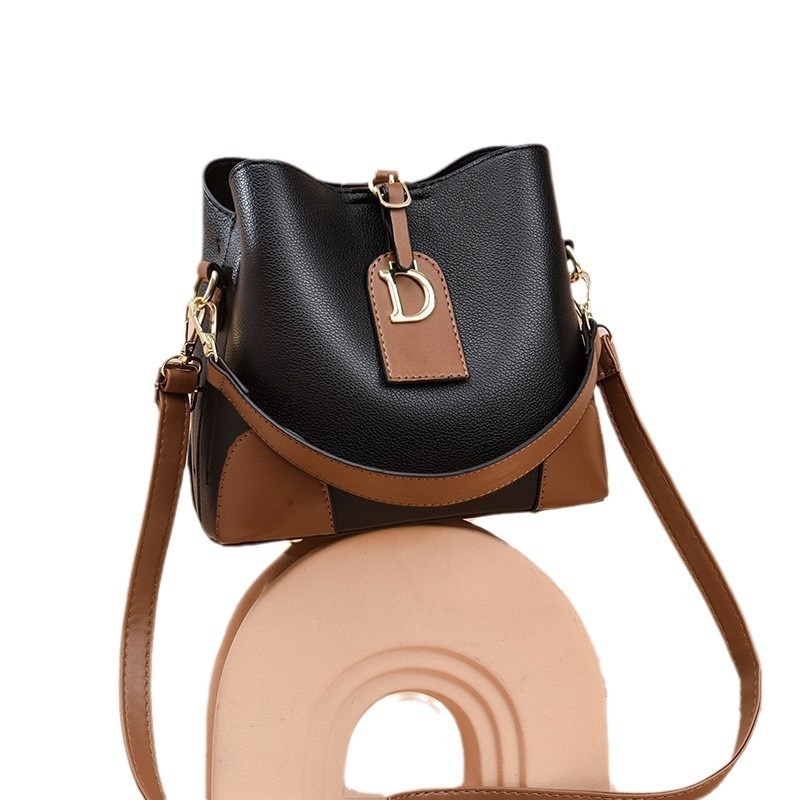 Ženska crossbody torba od PU, bucket stil, mala veličina, proljeće-ljeto, streetwear