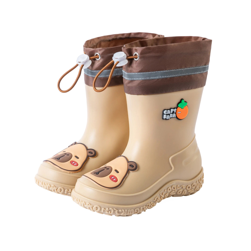 Dječje čizme za kišu s karikaturnim dizajnom, unisex, protuklizne, lake, vodootporne PVC čizme za djecu 1–12 godina