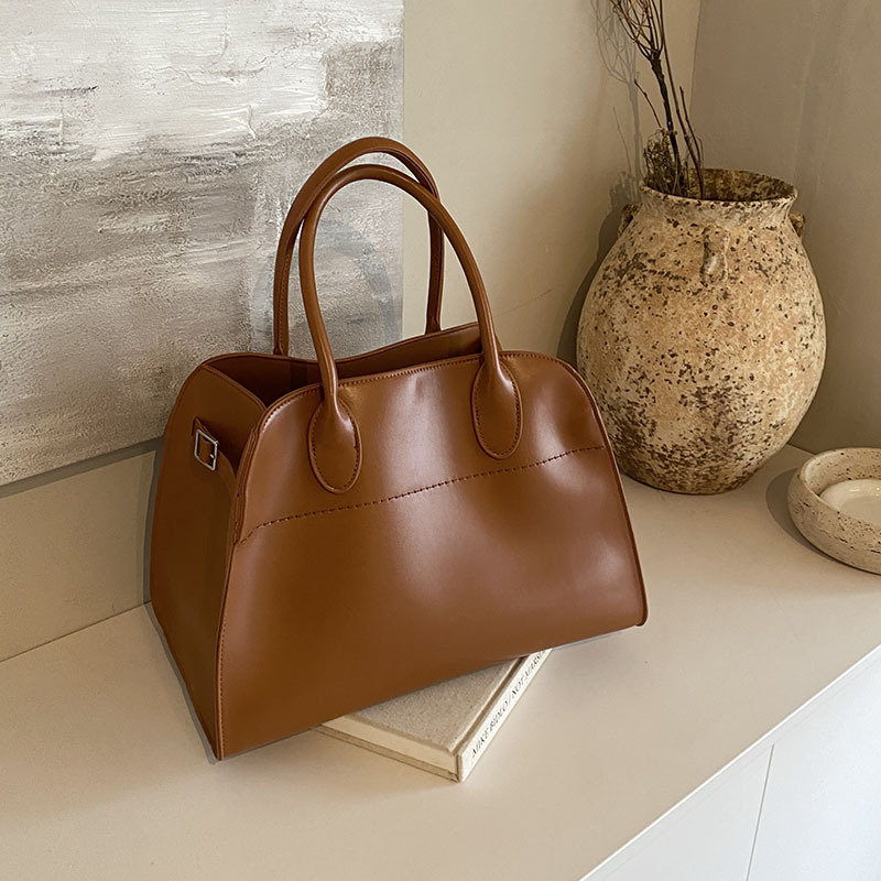 Ženska tote torba od PU, retro stil, svakodnevna torba preko ramena, velik kapacitet