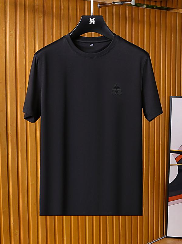 Muška ljetna T‑shirt kratkih rukava od pamuk-modalne smjese, s okruglim izrezom TES110