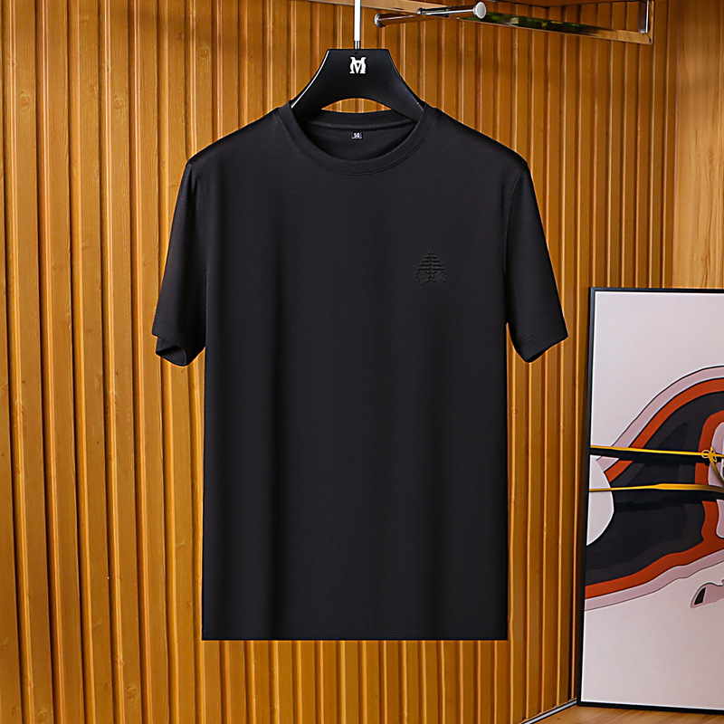 Muška ljetna T‑shirt kratkih rukava od pamuk-modalne smjese, s okruglim izrezom TES110