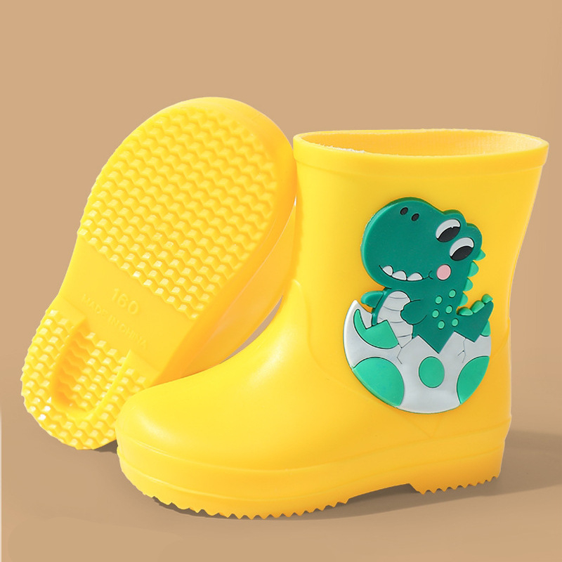 Dječje kišne čizme s dizajnom dinosaura, unisex, vodootporne
