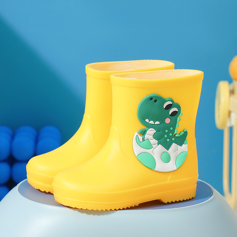 Dječje kišne čizme s dizajnom dinosaura, unisex, vodootporne
