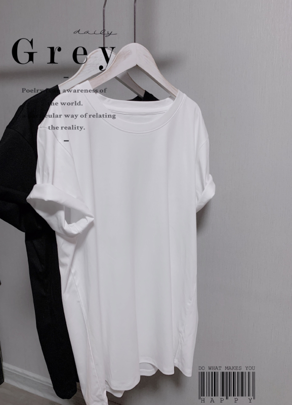Muški kratki T‑shirt od dvostrano mercerizirane pamuka, ljetni opušteni kroj, okrugli vrat, osnovni top s geometrijskim uzorkom