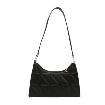 Nova modna torbica za rame, jednobojna, luksuzna ženska crossbody torbica, mala torbica s kariranim uzorkom